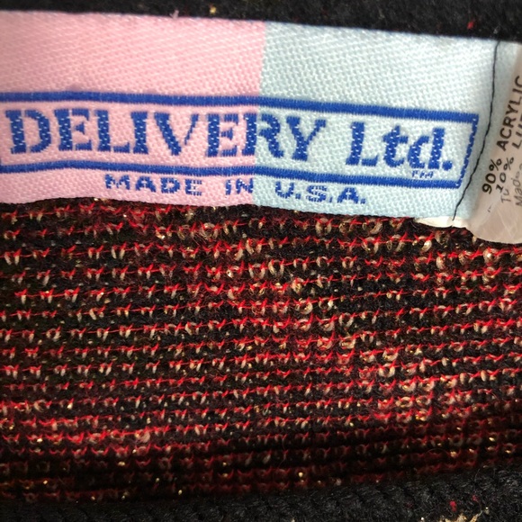 Vintage Made in USA All-Over Graphic Sweater - Picture 2 of 6